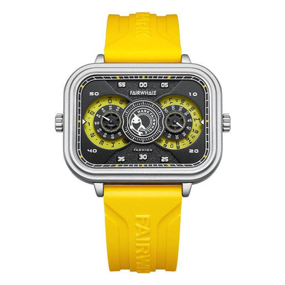 Buy Center Men's Waterproof Fashion Watch - Luminous Quartz with Double Inserts - Buy Center