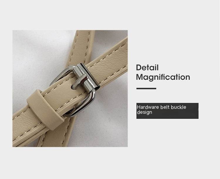 Korean Style Niche Baguette Bag - Simple Chic Underarm Shoulder Bag - Buy Center