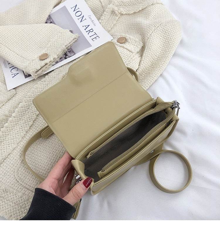 Korean Style Niche Baguette Bag - Simple Chic Underarm Shoulder Bag - Buy Center