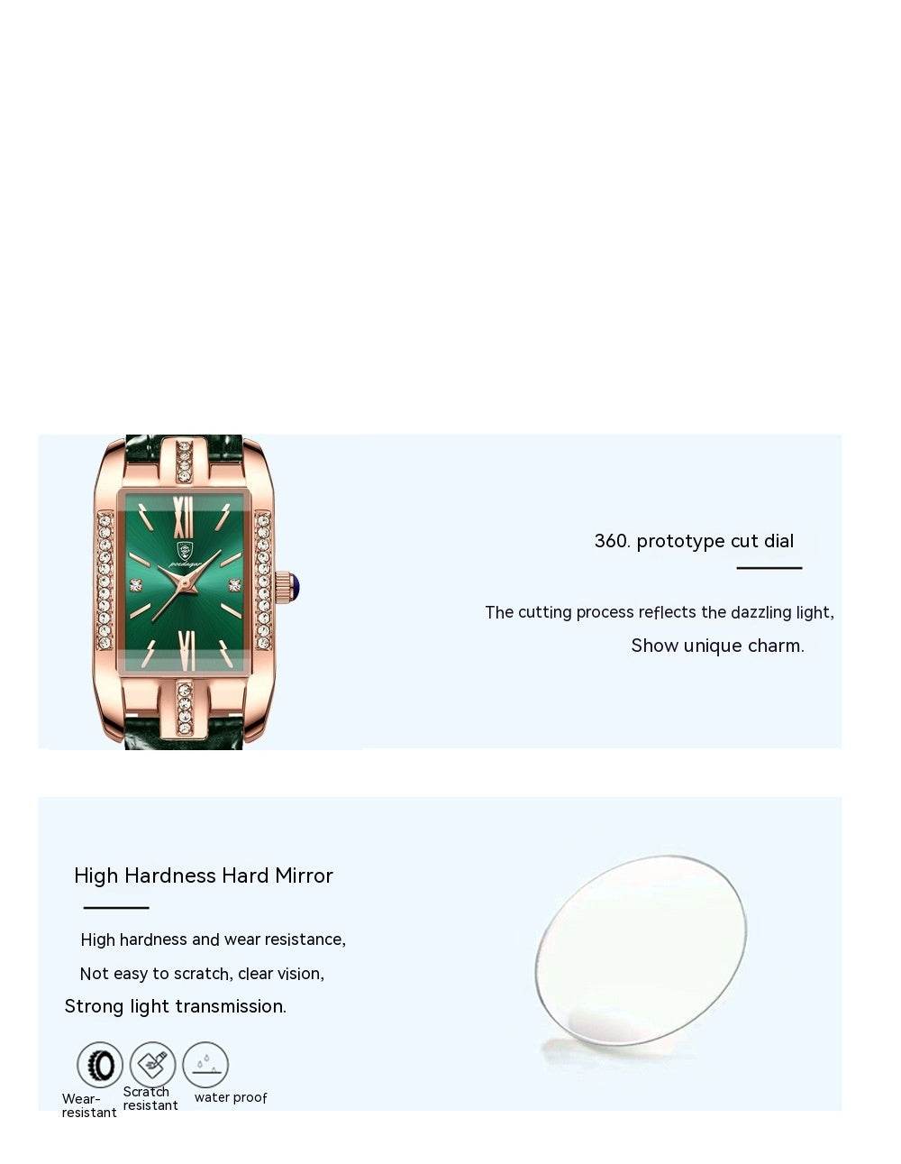 Waterproof Ultra-Thin Quartz Watch for Women - Stylish Rose Gold Design - Buy Center
