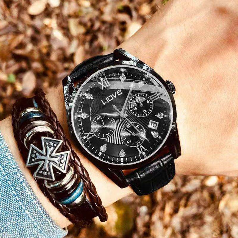 Buy Center Automatic Movement Luminous Waterproof Quartz Watch for Men - Buy Center