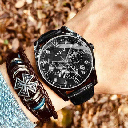 Buy Center Automatic Movement Luminous Waterproof Quartz Watch for Men - Buy Center