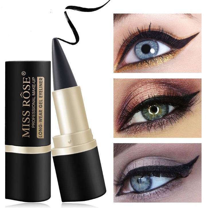 Waterproof Black Eyeliner Pen - Long-Lasting Gel Makeup Essential - Buy Center