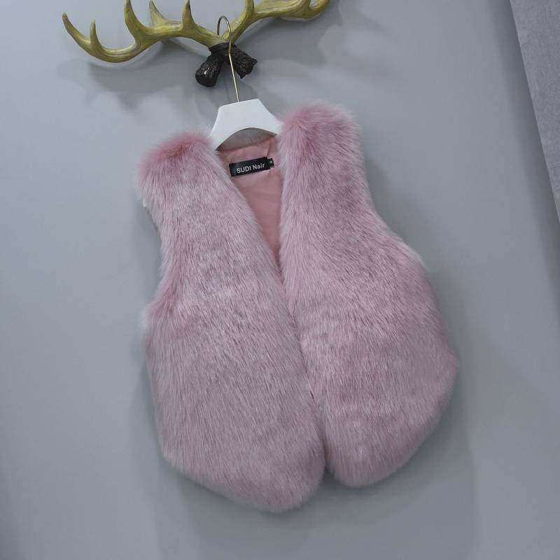 Women's Leather Waistcoat - Sleek Sleeveless Autumn Outerwear in Classic Colors - Buy Center