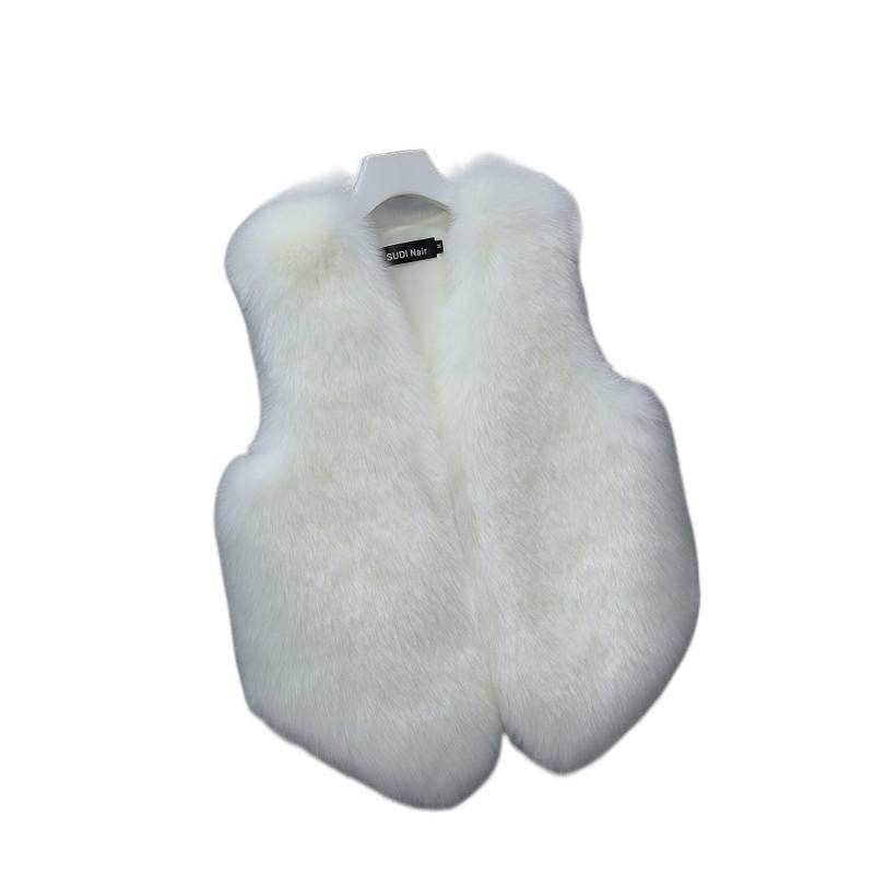 Women's Leather Waistcoat - Sleek Sleeveless Autumn Outerwear in Classic Colors - Buy Center