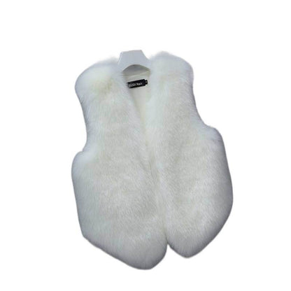 Women's Leather Waistcoat - Sleek Sleeveless Autumn Outerwear in Classic Colors - Buy Center