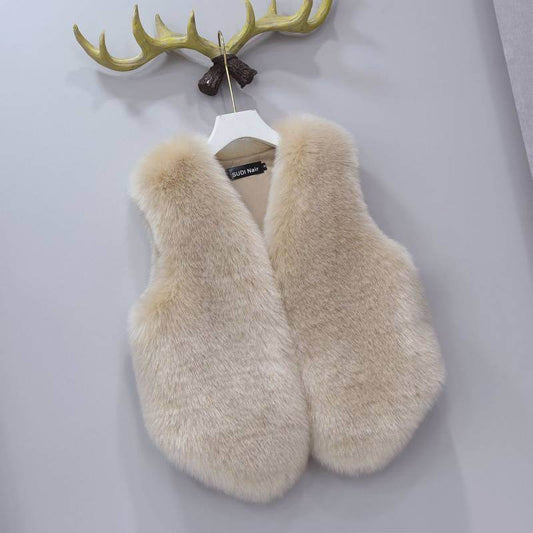 Women's Leather Waistcoat - Sleek Sleeveless Autumn Outerwear in Classic Colors - Buy Center