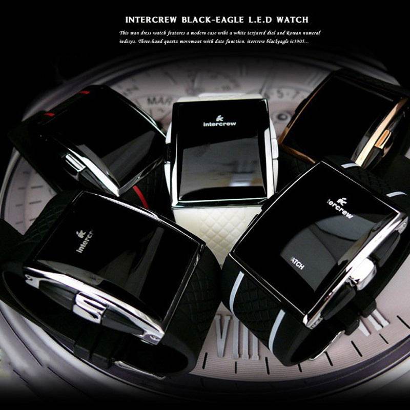 Men's Fashion Silicone Sports Watch - Waterproof & Luminous Display - Buy Center