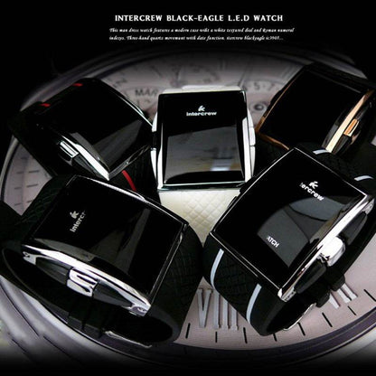 Men's Fashion Silicone Sports Watch - Waterproof & Luminous Display - Buy Center