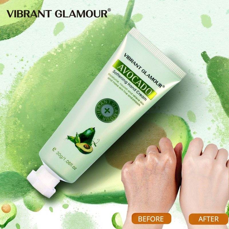 VIBRANT Avocado Hand Cream - Nourishing Hydration for Soft Hands - Buy Center