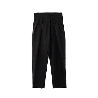 Men's High Waist Harem Trousers - Stylish Cotton Comfort, Urban Chic - Buy Center