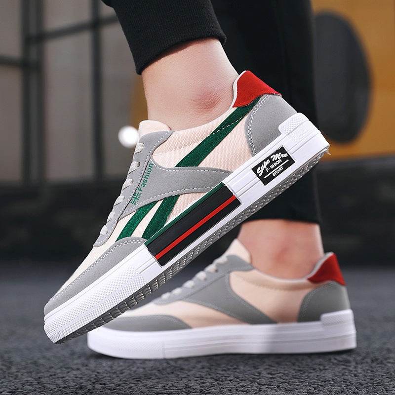 Buycenter Low-Top Canvas Sneakers - Stylish Vulcanize Shoes for Men - Buy Center