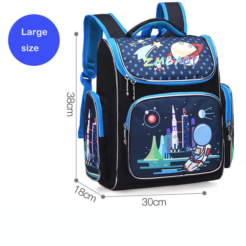 Cartoon 3D Stereo Backpack for Boys - Cute Waterproof School Bag - Buy Center