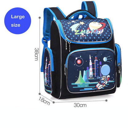 Cartoon 3D Stereo Backpack for Boys - Cute Waterproof School Bag - Buy Center