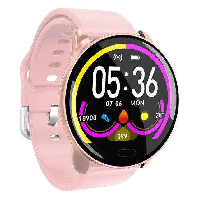 Smart Watch with Heart Rate Monitor - Bluetooth Dual Display Fitness Tracker - Buy Center