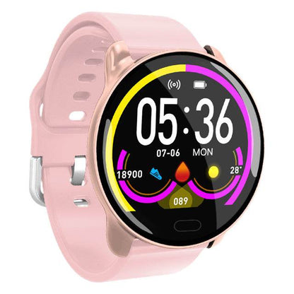 Smart Watch with Heart Rate Monitor - Bluetooth Dual Display Fitness Tracker - Buy Center