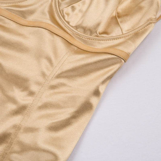 Buycenter Women's Sleeveless Siamese Vest - V-Neck Slim Fit Camisole - Buy Center