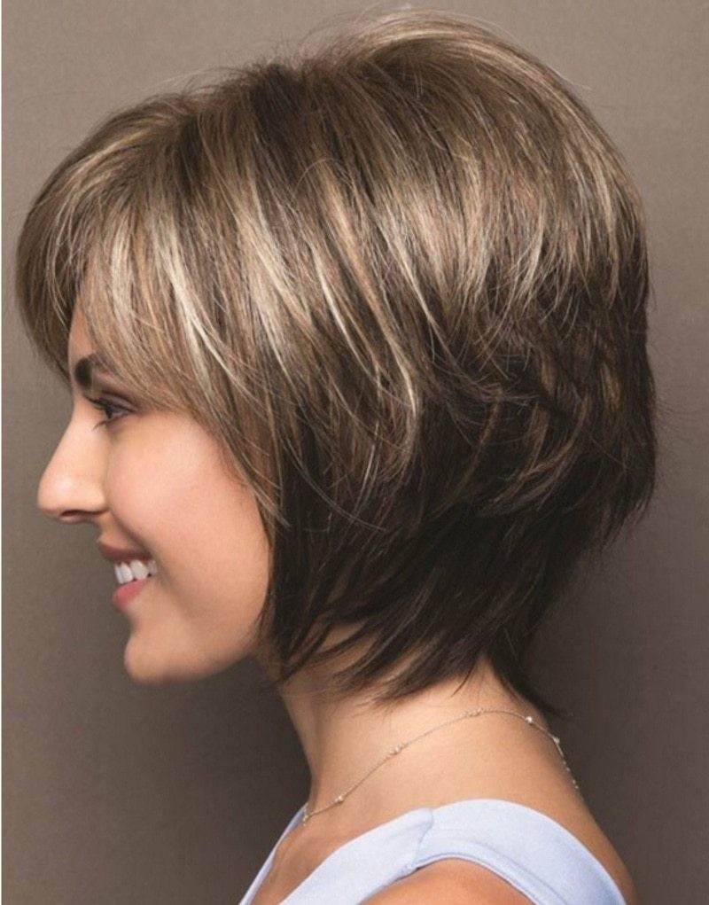 Mixed Blonde Brown Short Wig - Heat Resistant Synthetic Hair for Stylish Looks - Buy Center