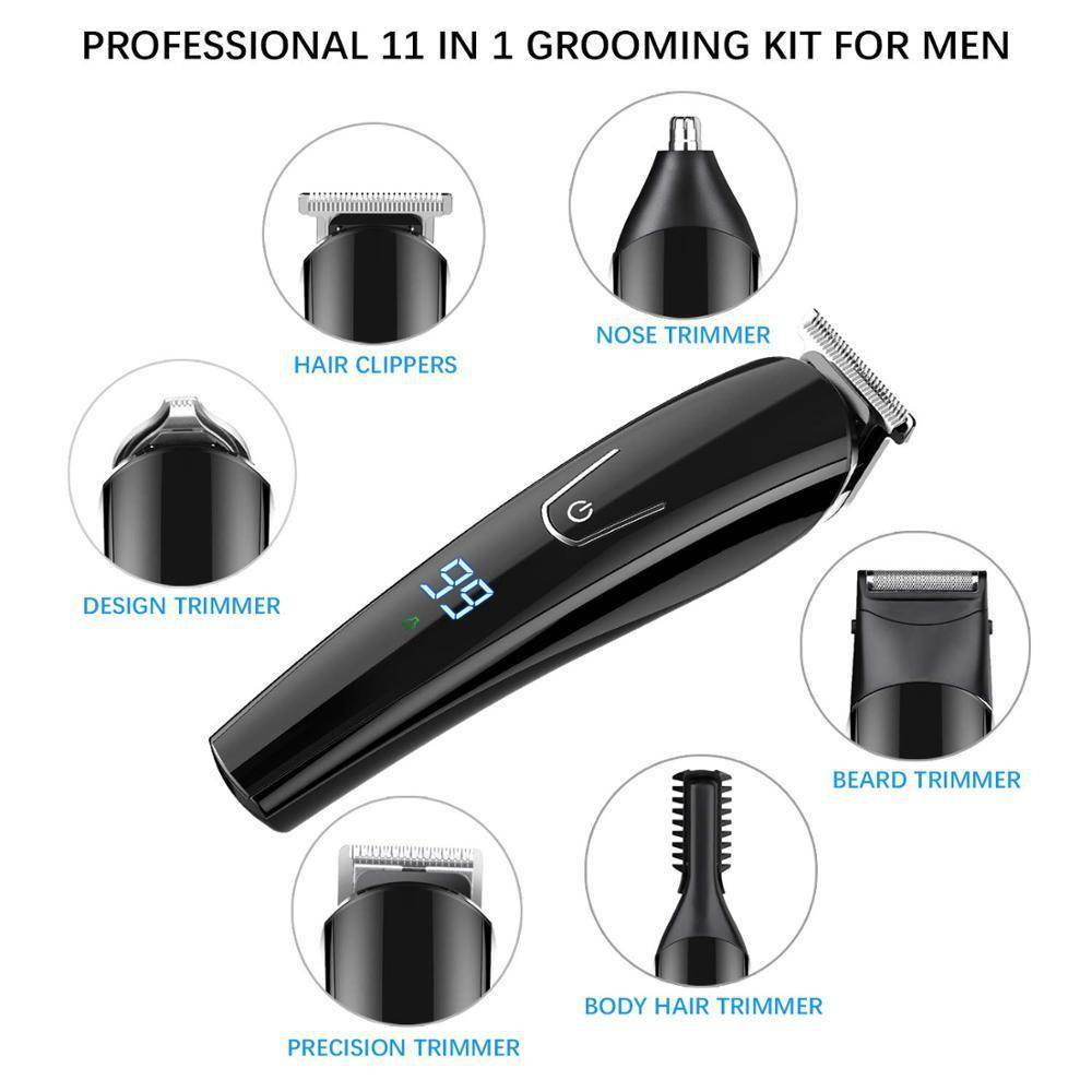 Electric Hair Trimmer Clipper Shaver - Dual Use & USB Charging Convenience - Buy Center