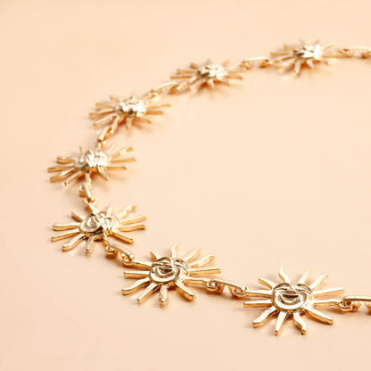 Gold Metal Waist Chain Body Jewelry - Trendy Punk Style for Casual Wear - Buy Center