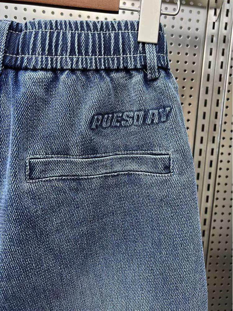 Men's Loose-Fit Tapered Jeans - Comfortable Cotton Trousers for Autumn - Buy Center