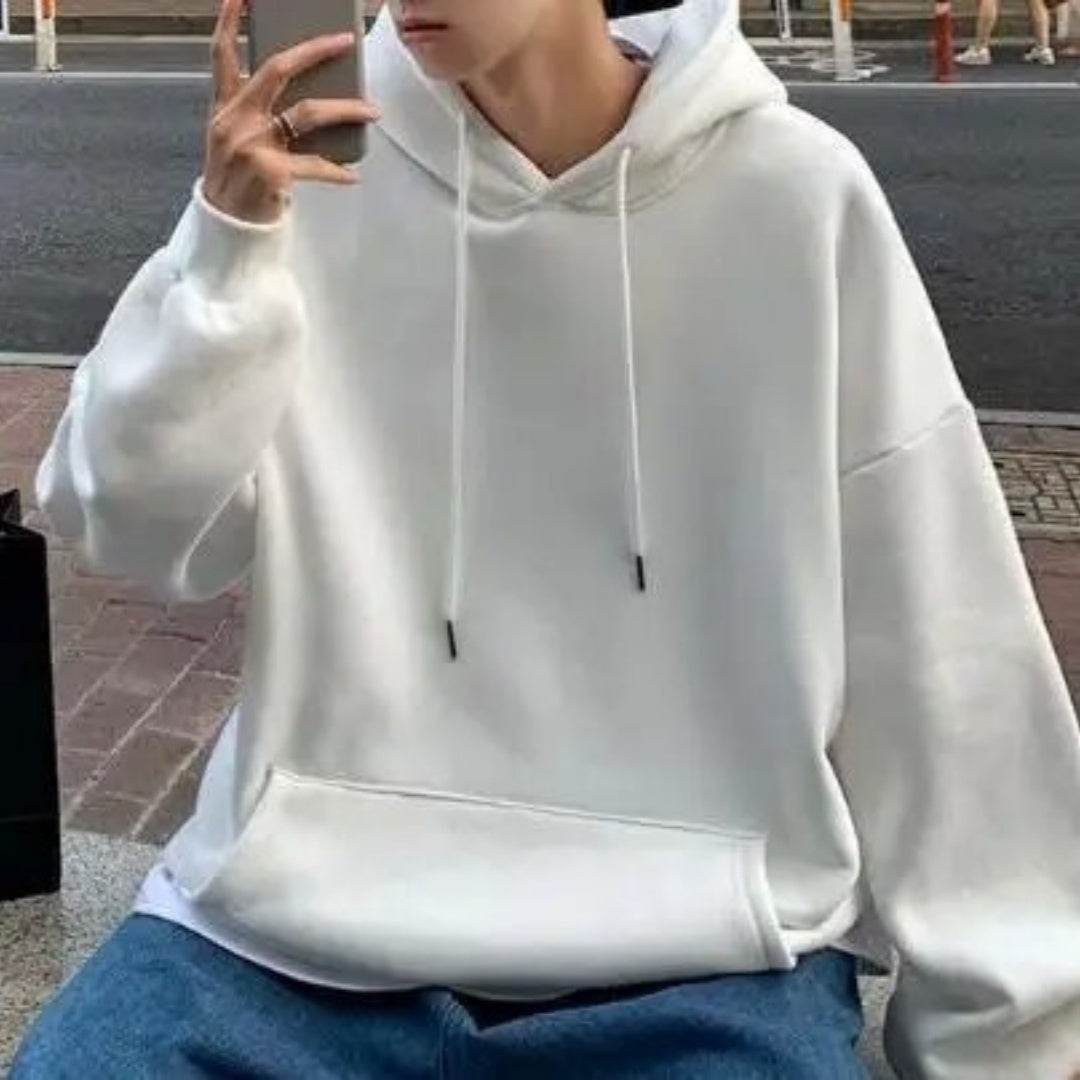 Hip Hop Retro Harajuku Hoodie for Men - Trendy Pullover Sports Sweater - Buy Center