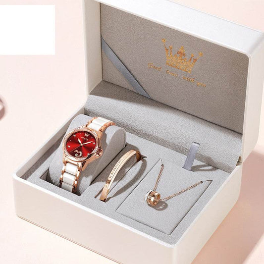 Fashion Automatic Mechanical Ladies Watch - Waterproof & Luminous Design - Buy Center