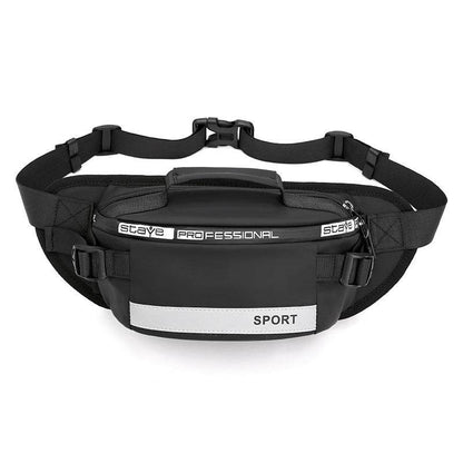 Reflective Waterproof Waist Bag for Men - Stylish Travel & Hiking Pack - Buy Center