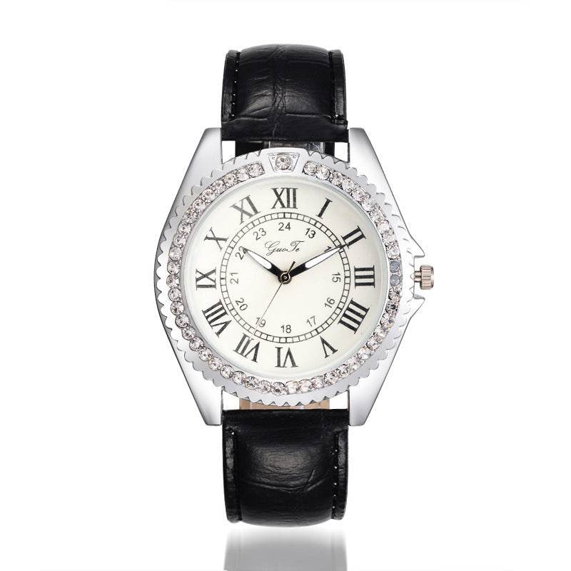 Fashion Belt Roman Scale Gear Watch - Stylish Quartz Bracelet for Women - Buy Center