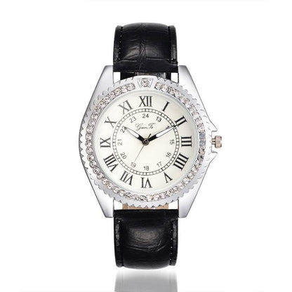 Fashion Belt Roman Scale Gear Watch - Stylish Quartz Bracelet for Women - Buy Center