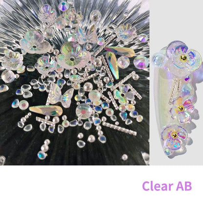 Frozen Flower Butterfly Nail Art - Unique 15g Sequins for Stunning Designs - Buy Center