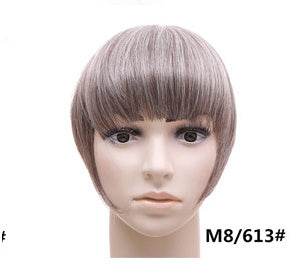 Stylish Synthetic Hair Bangs - Easy Apply Blunt Cut Hairpiece Accessory - Buy Center