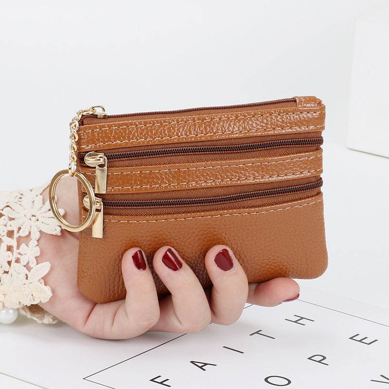 Women's Authentic Leather Coin Purse - Stylish & Compact Accessory 2025 - Buy Center
