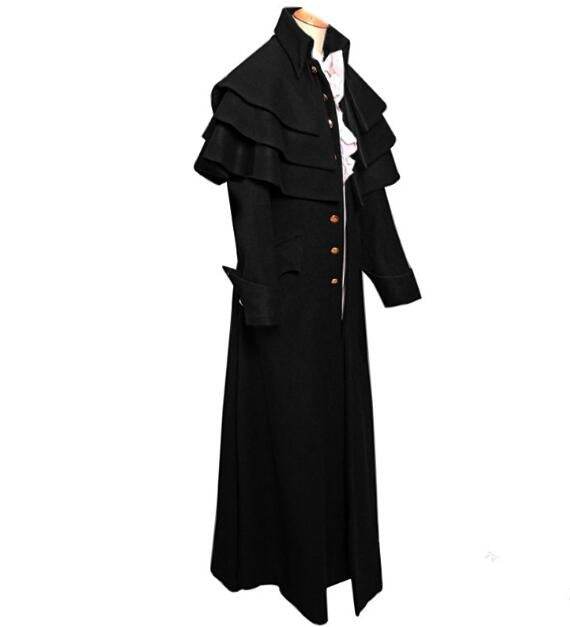 New Medieval Coat for Men - Premium Cosplay Robe for All Seasons - Buy Center