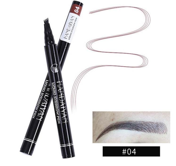 Microblading Eyebrow Pencil - Waterproof Fork Tip for Flawless Brows - Buy Center