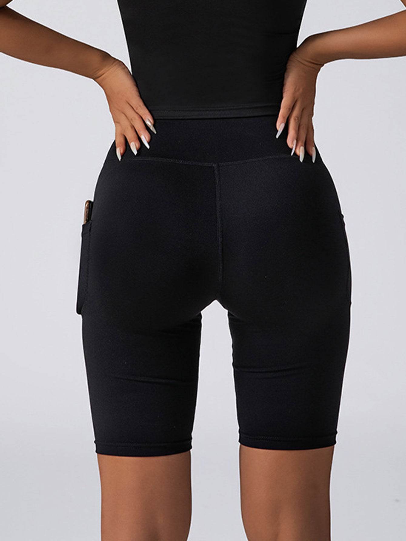 High Waist Tummy Control Biker Shorts - Stylish & Gym-Friendly for Women - Buy Center