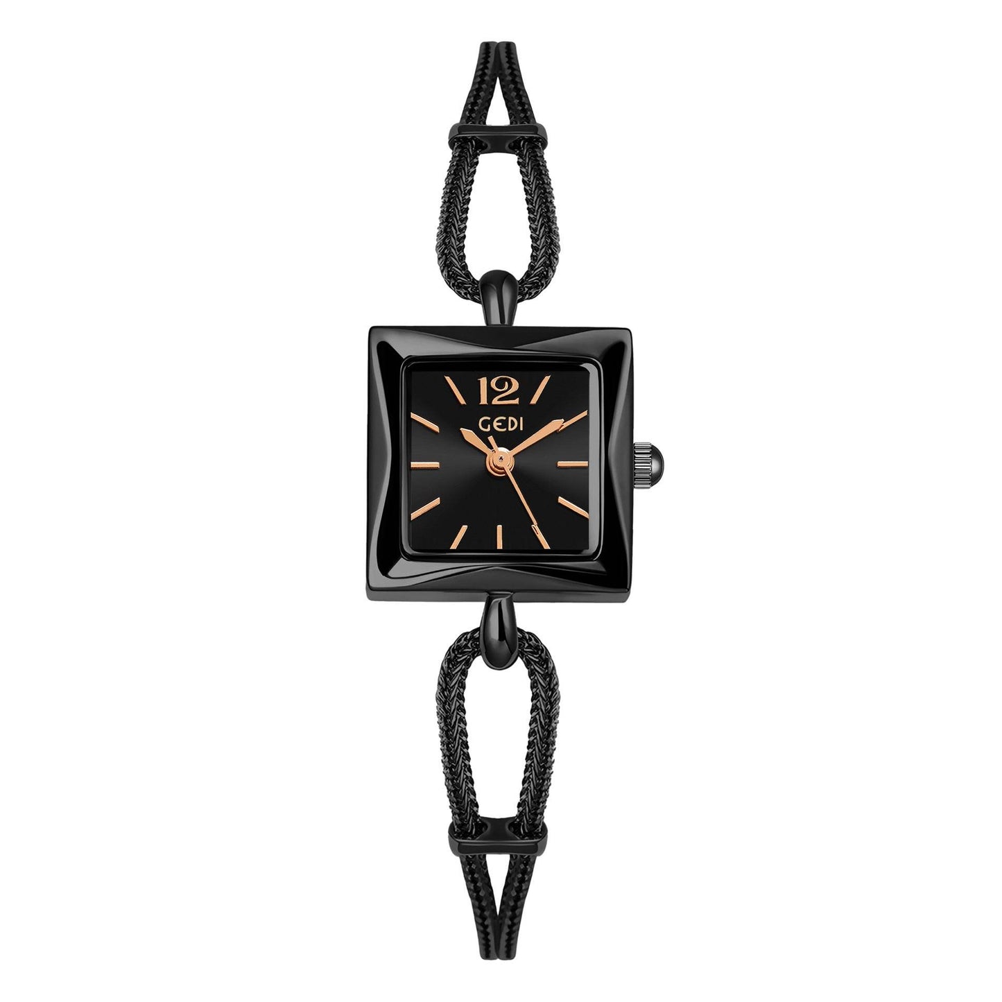 Buy Center Antique Style Square Plate Bracelet Watch - Fashion & Waterproof - Buy Center