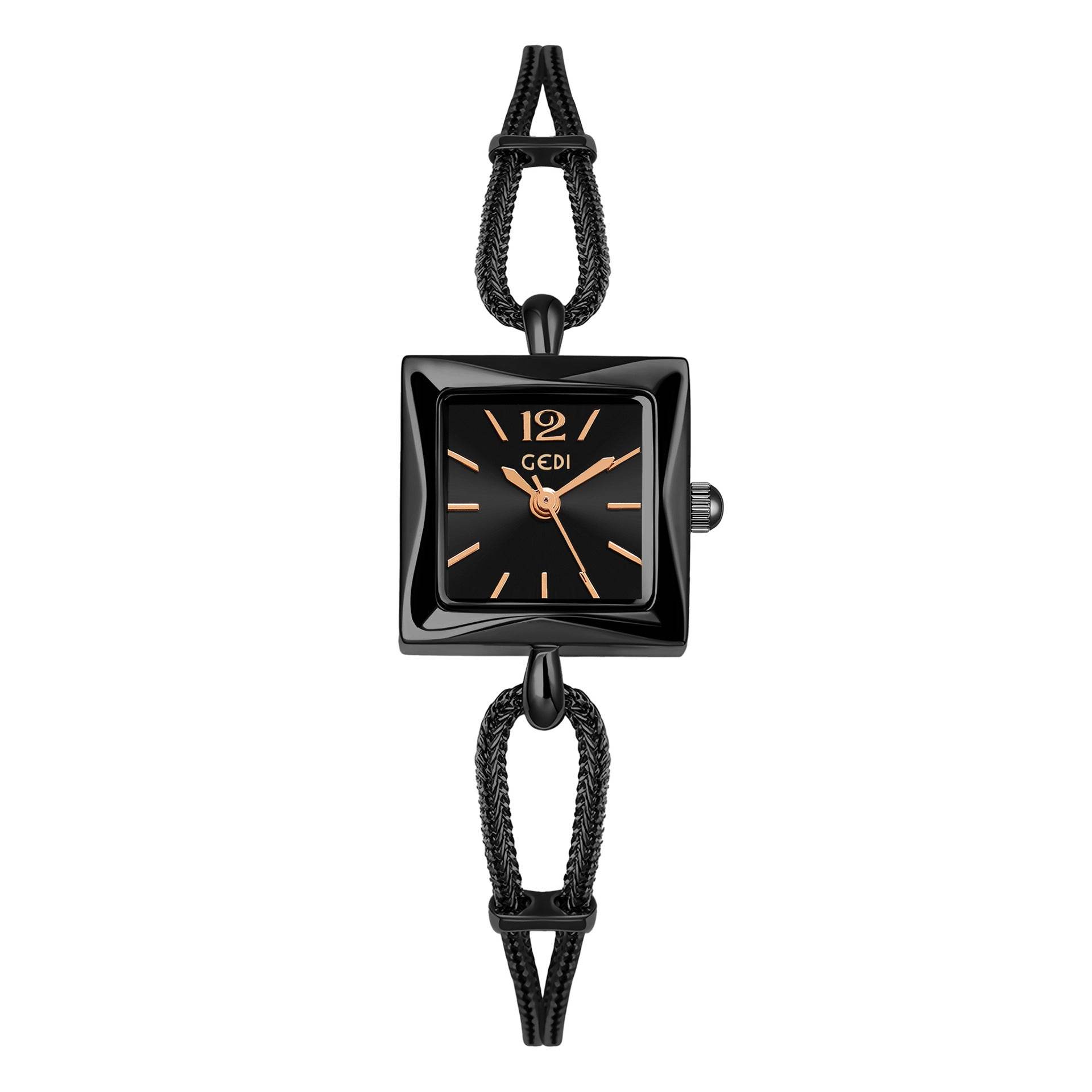 Buy Center Antique Style Square Plate Bracelet Watch - Fashion & Waterproof - Buy Center