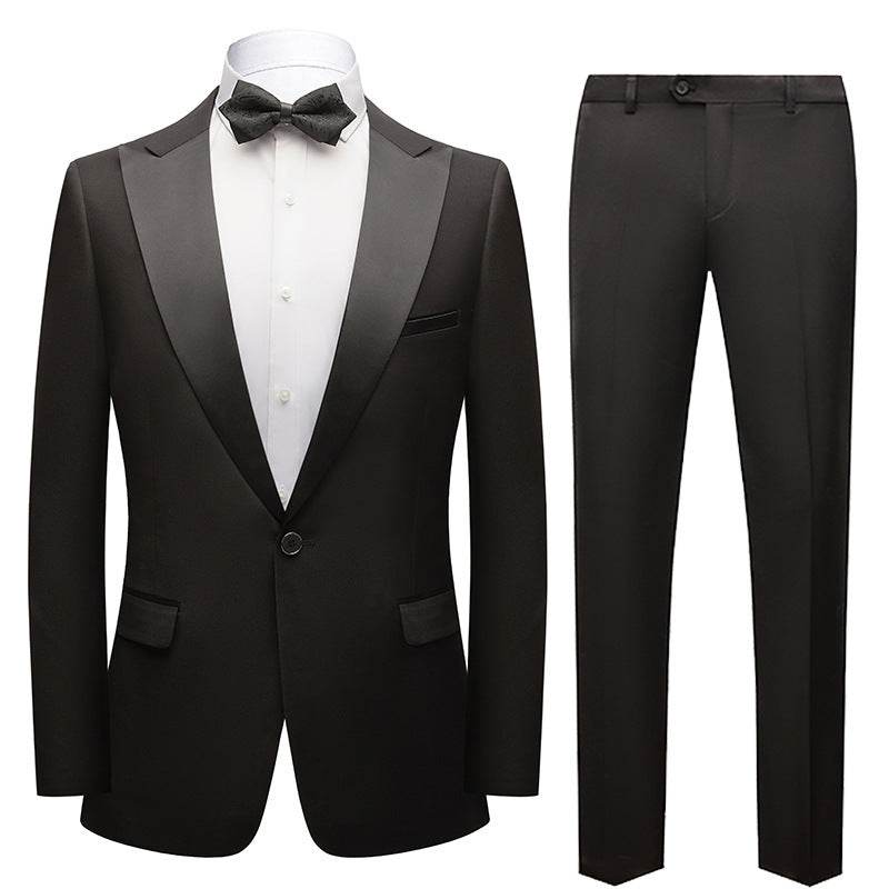 Buycenter Men's Business Suit - Formal Stage Performance Wear, Multiple Sizes - Buy Center