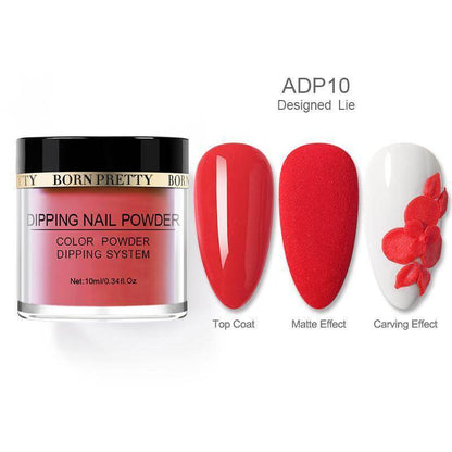 Dipping Nail Powders Set - Gradient & French Art, Long Lasting Finish - Buy Center