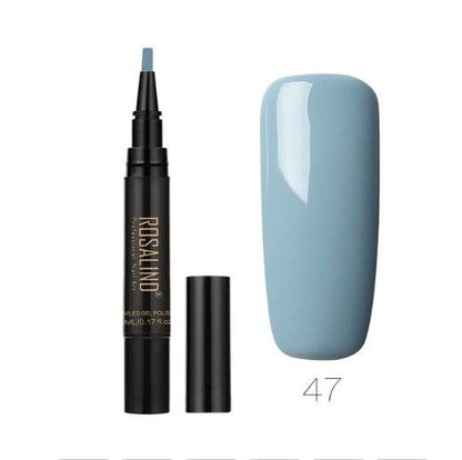 5ml Solid Color Nail Art Pen - Easy Application in 58 Vibrant Shades - Buy Center