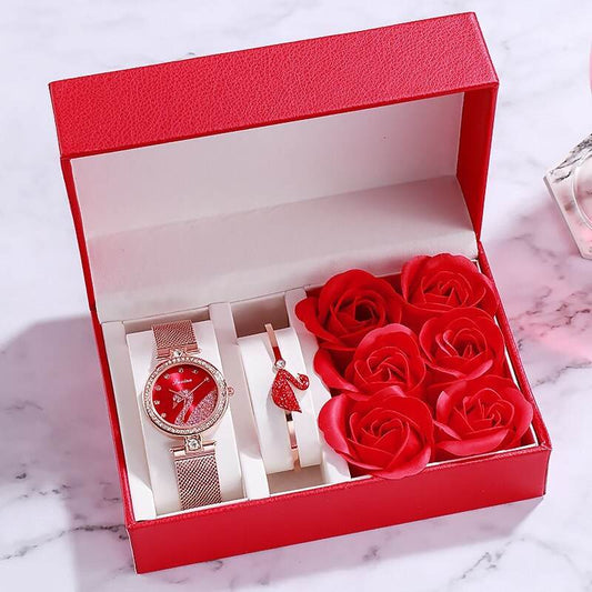 Elegant Women's Watches - Premium Genuine Leather, Valentine's Gift 2025 - Buy Center