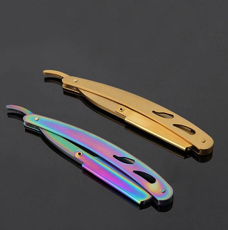 Premium Stainless Steel Razor - 10 Blades for Smooth and Precise Shaving - Buy Center