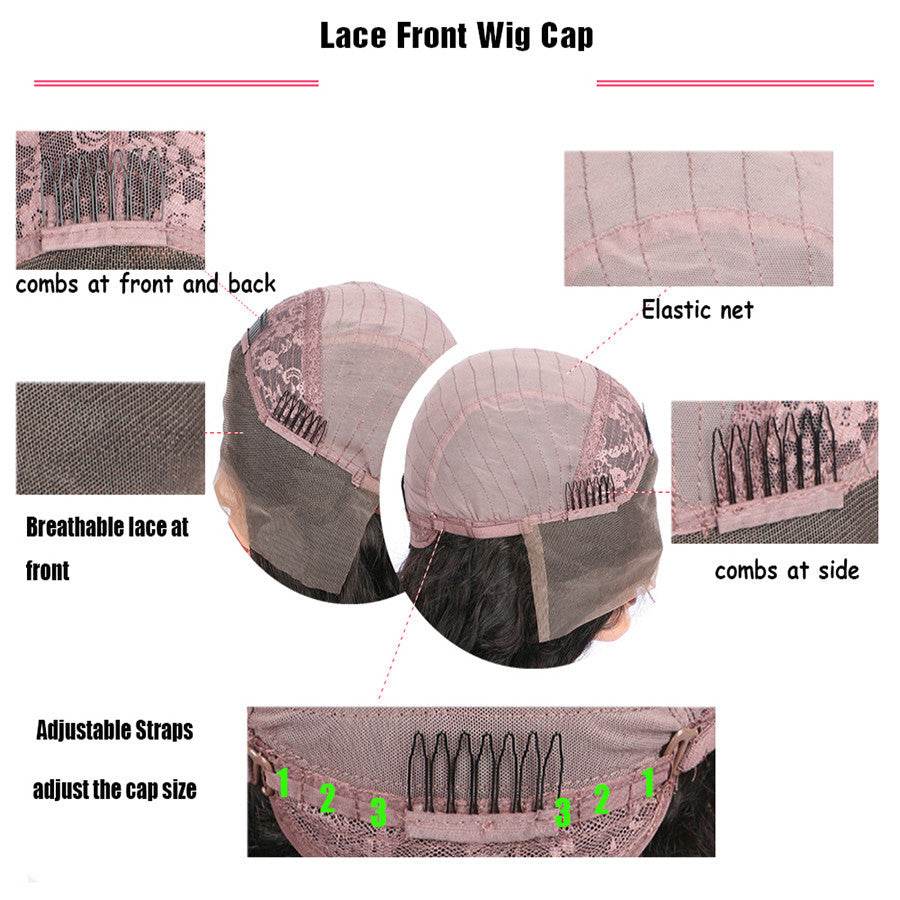 Stunning Side Split Color Wig - 70CM High Temp Silk Hair for Fashion - Buy Center