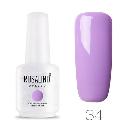 ROSALIND UV Curable Nail Gel - Long Lasting & Odorless Color - Buy Center