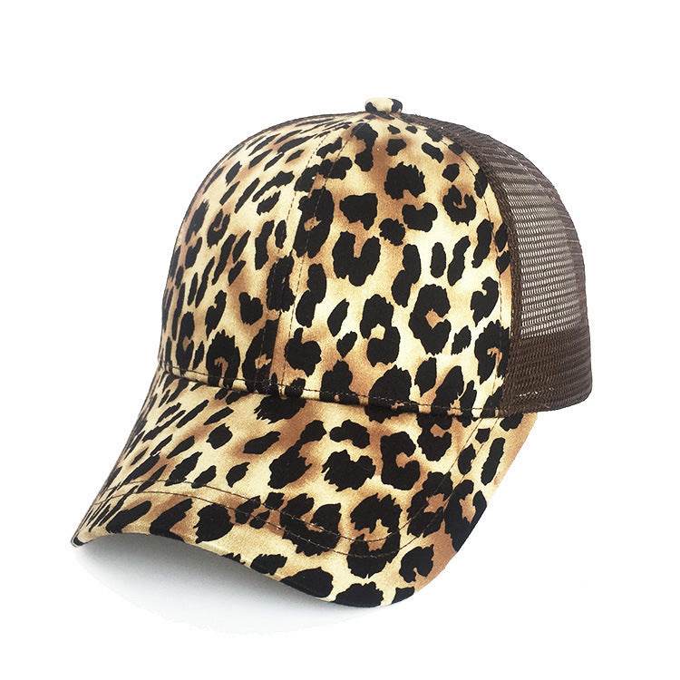 Buycenter Leopard Print Baseball Hat - Fashionable Sun Protection Cap - Buy Center