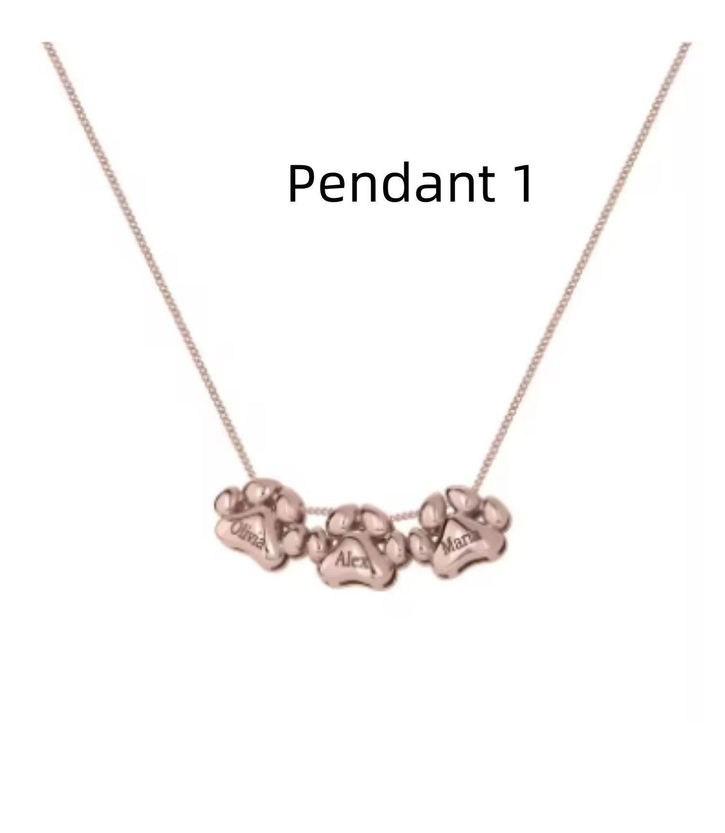 Personalized Luxury Hollowed Out Claw Necklace - Stainless Steel Pendant - Buy Center