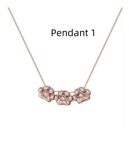 Personalized Luxury Hollowed Out Claw Necklace - Stainless Steel Pendant - Buy Center