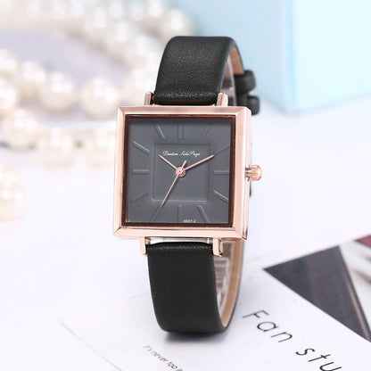 Buy Center Women's Square Quartz Watch - Casual Style, Multiple Colors - Buy Center