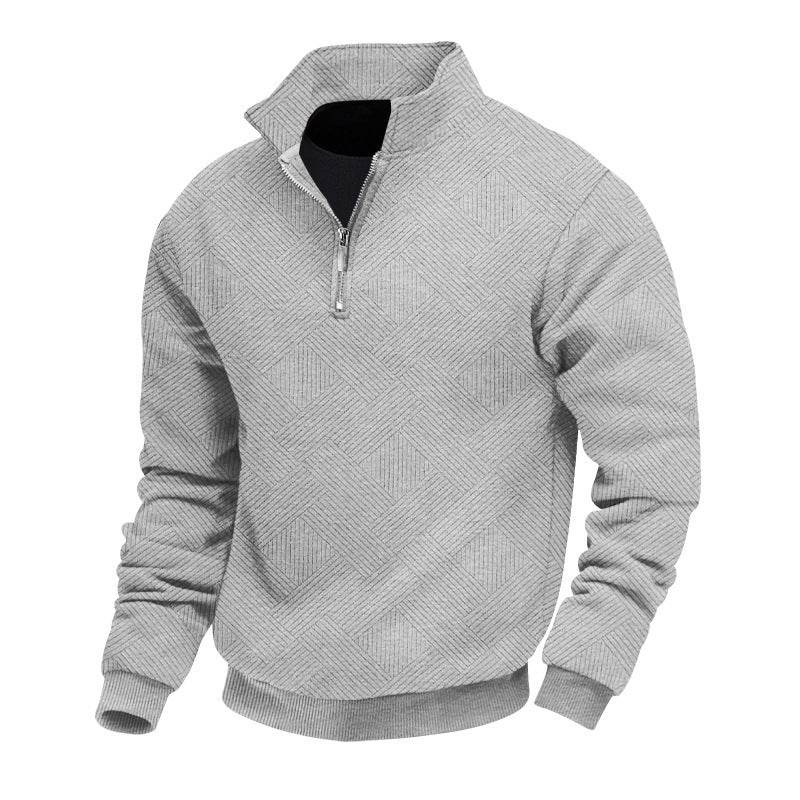 Buycenter Men's Loose-Fitting Pullover - Casual Long Sleeve Top - Buy Center